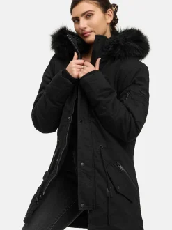 Trueprodigy Damen Winterjacke - Julius F in schwarz