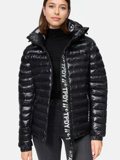 Trueprodigy Damen Winterjacke - Adan F in schwarz