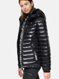 Trueprodigy Damen Winterjacke - Adan F in schwarz