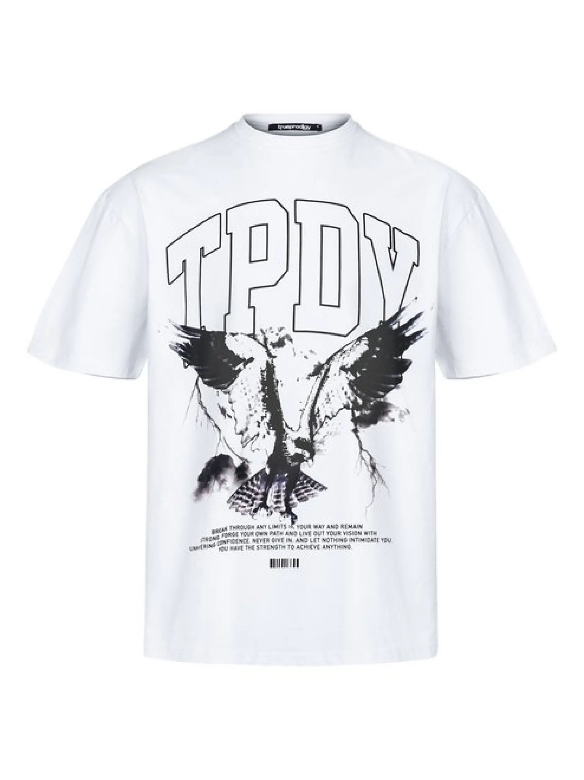 Trueprodigy Herren Oversize-Shirt - Yuki in weiß