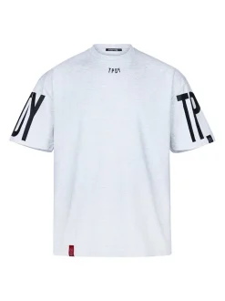 Trueprodigy Herren Oversize-Shirt - Viktor in hellgrau