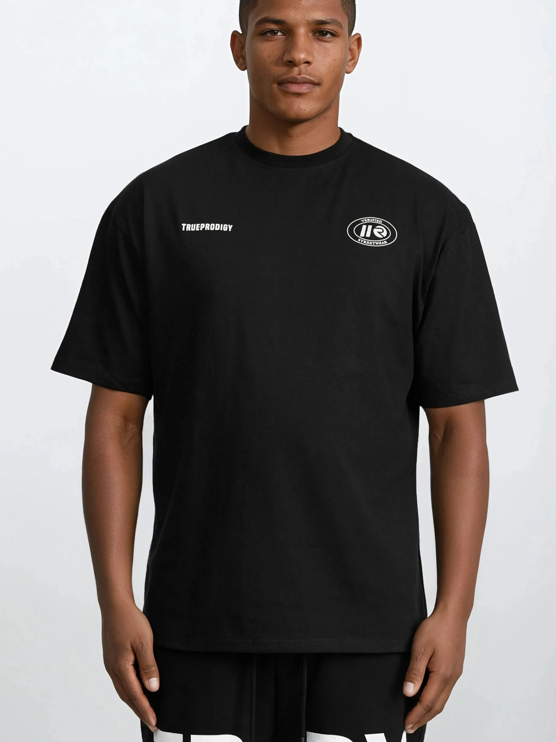 Trueprodigy Herren Oversize-Shirt - Channing in schwarz