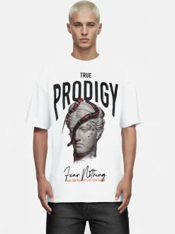 Trueprodigy Herren Oversize-Shirt - Jamie in weiß