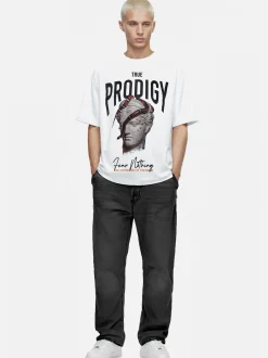 Trueprodigy Herren Oversize-Shirt - Jamie in weiß