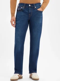 True Religion Herren Jeans - Ricky Relaxed Straight in denim