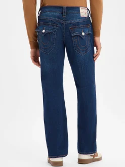 True Religion Herren Jeans - Ricky Relaxed Straight in denim