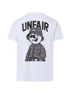 Unfair Athletics Herren T-Shirt - PB Gentlemen in weiß schwarz