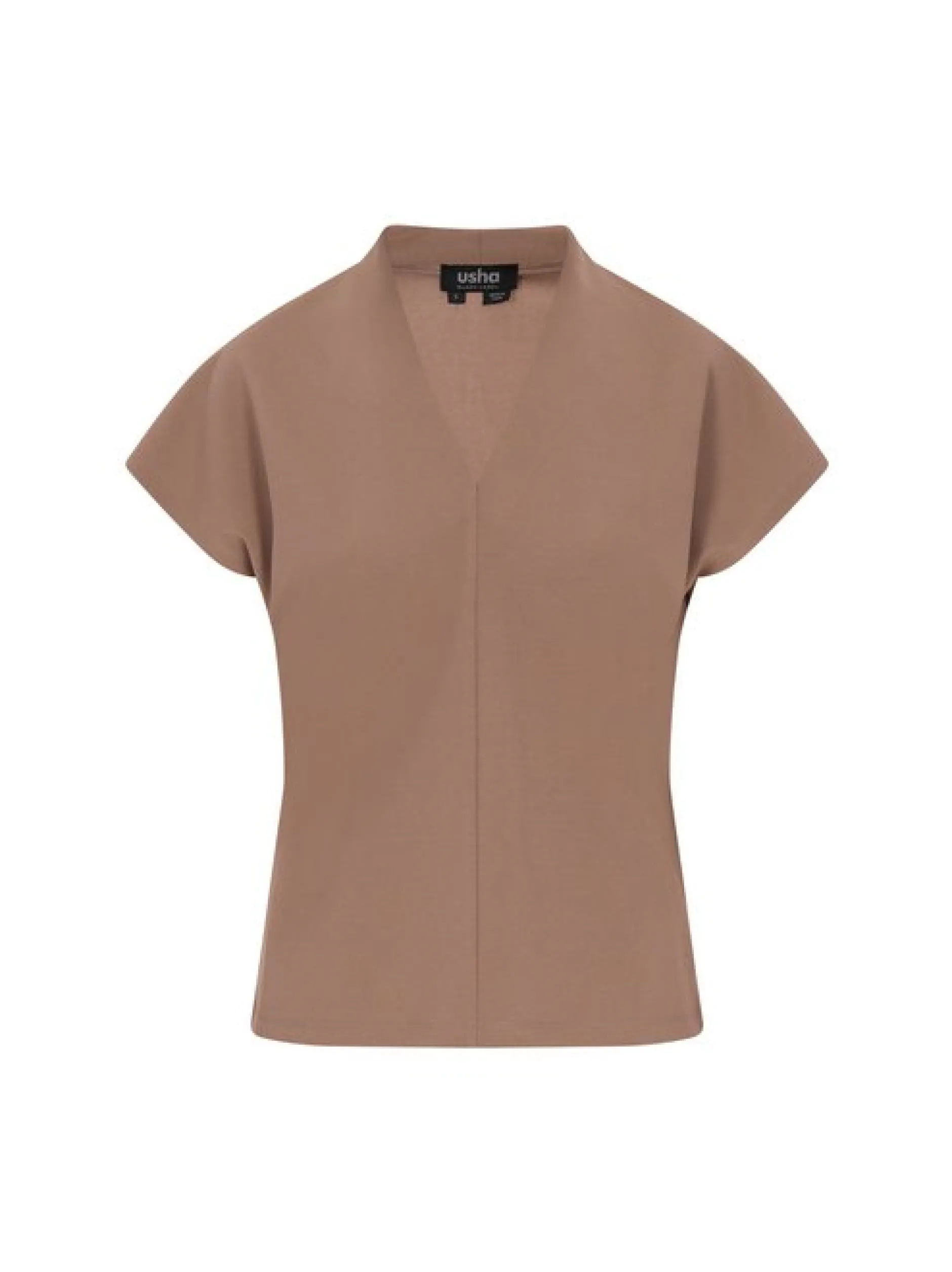 Usha Damen Bluse in beige