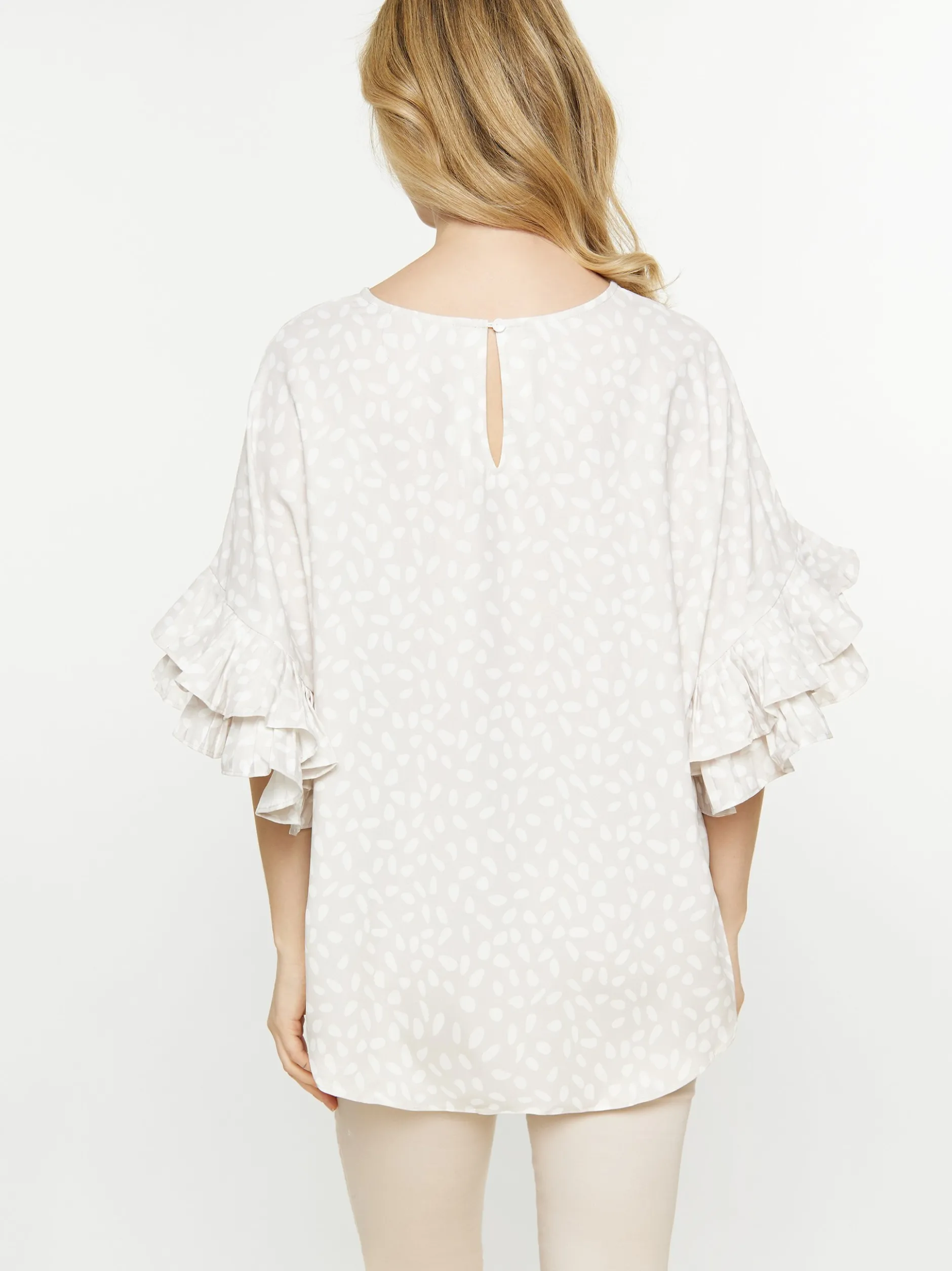 Usha Damen Bluse in braun