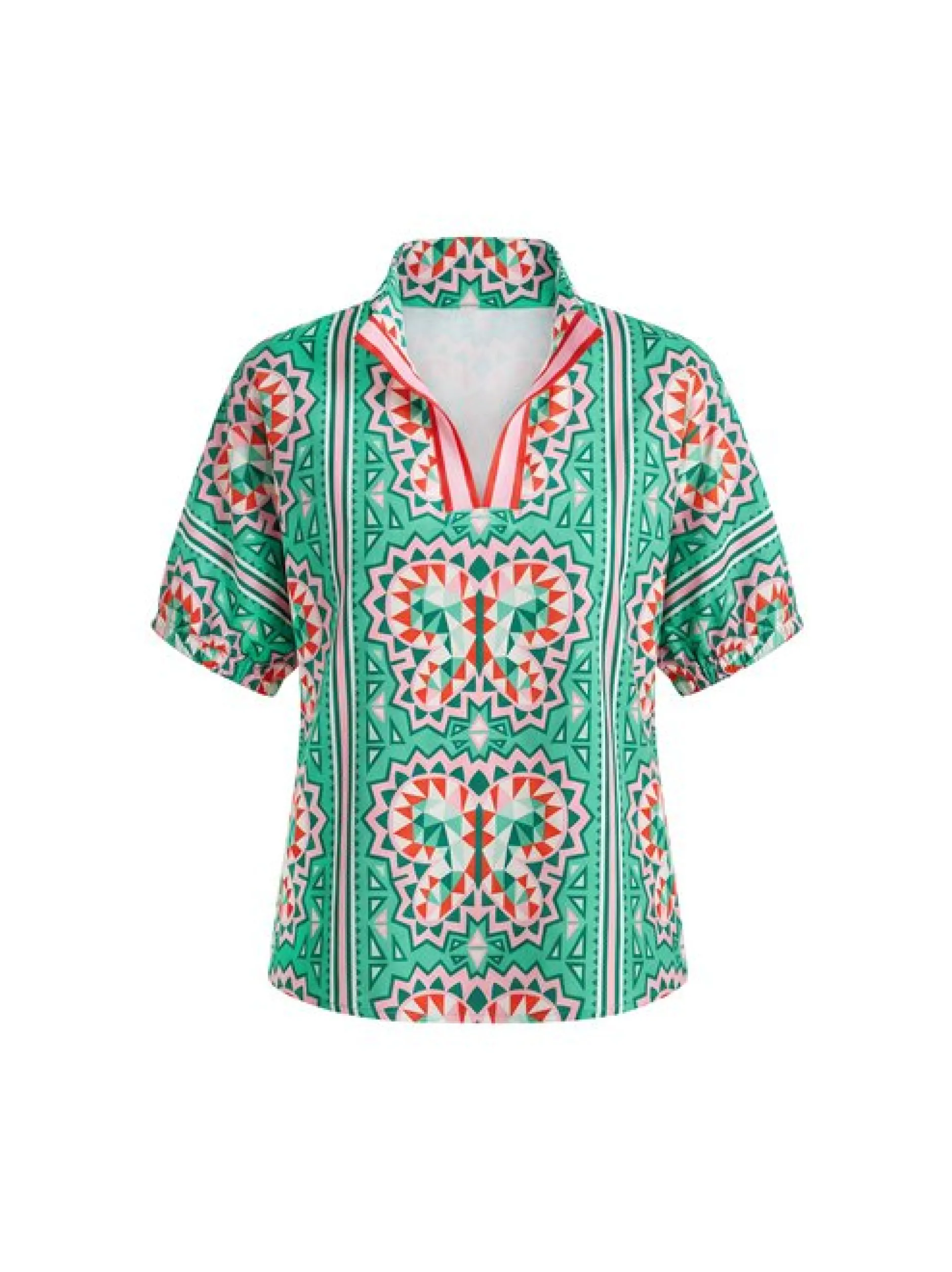 Usha Damen Bluse in grün