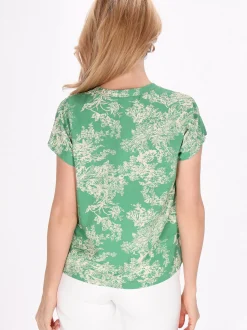Usha Damen Bluse in grün