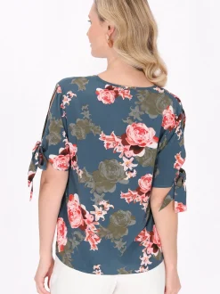 Usha Damen Bluse in grün