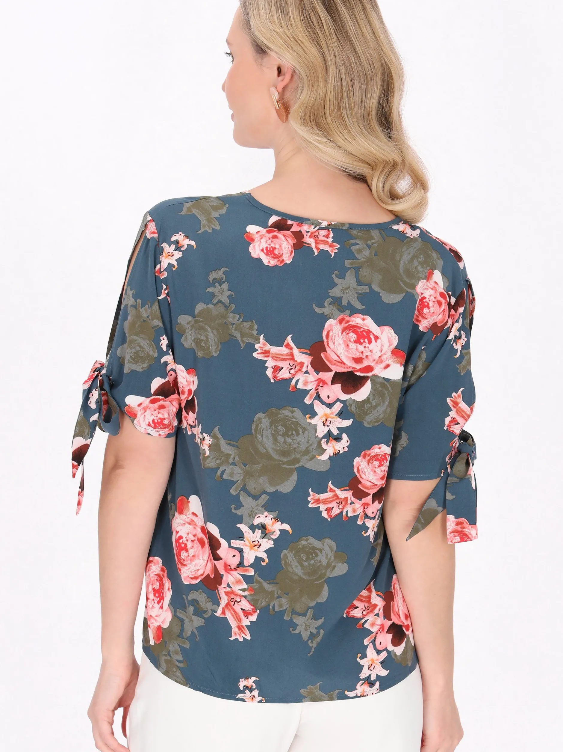 Usha Damen Bluse in grün