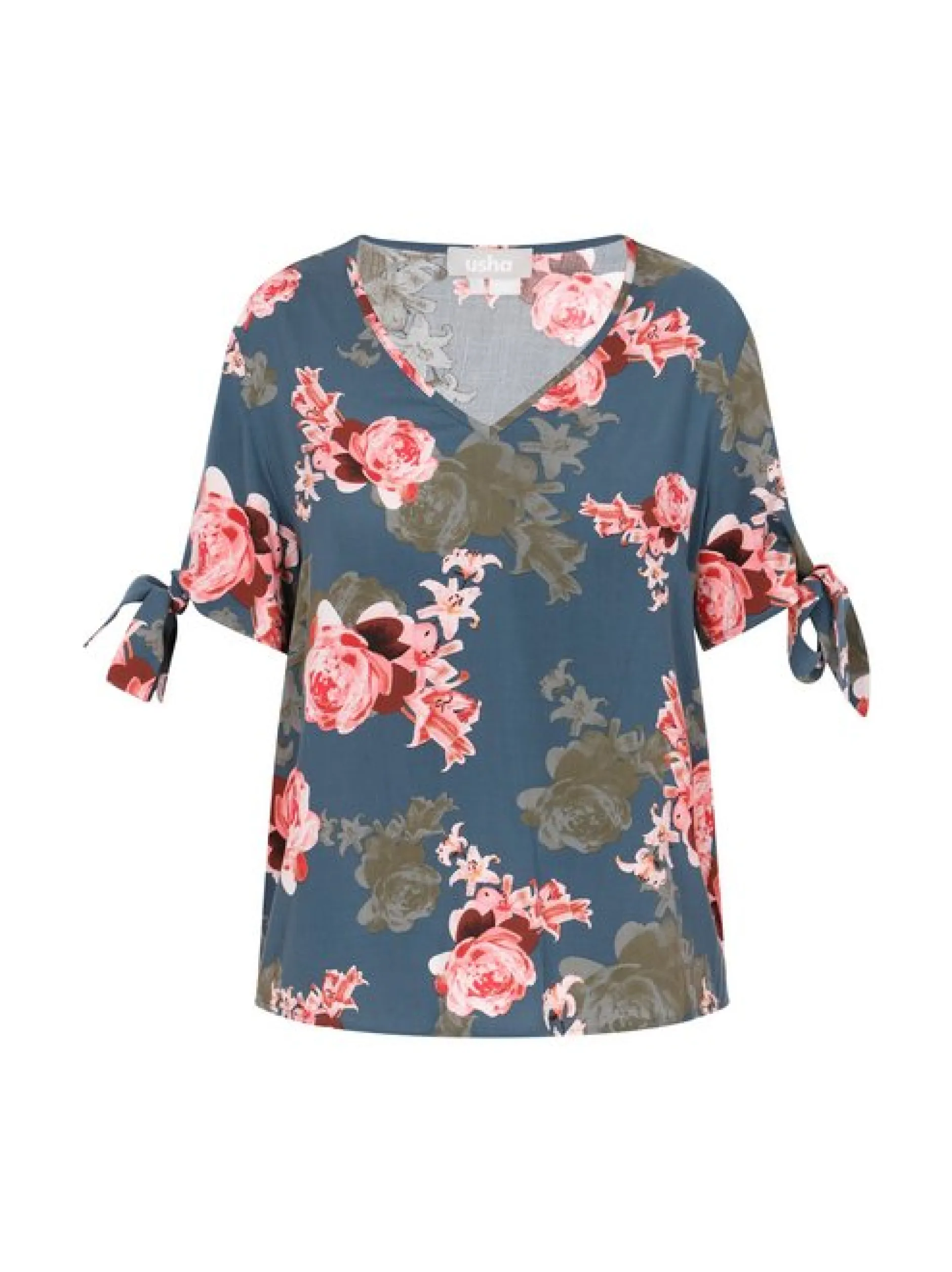 Usha Damen Bluse in grün