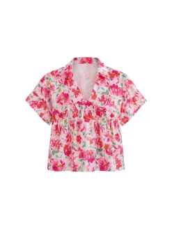 Usha Damen Bluse in mehrfarbig