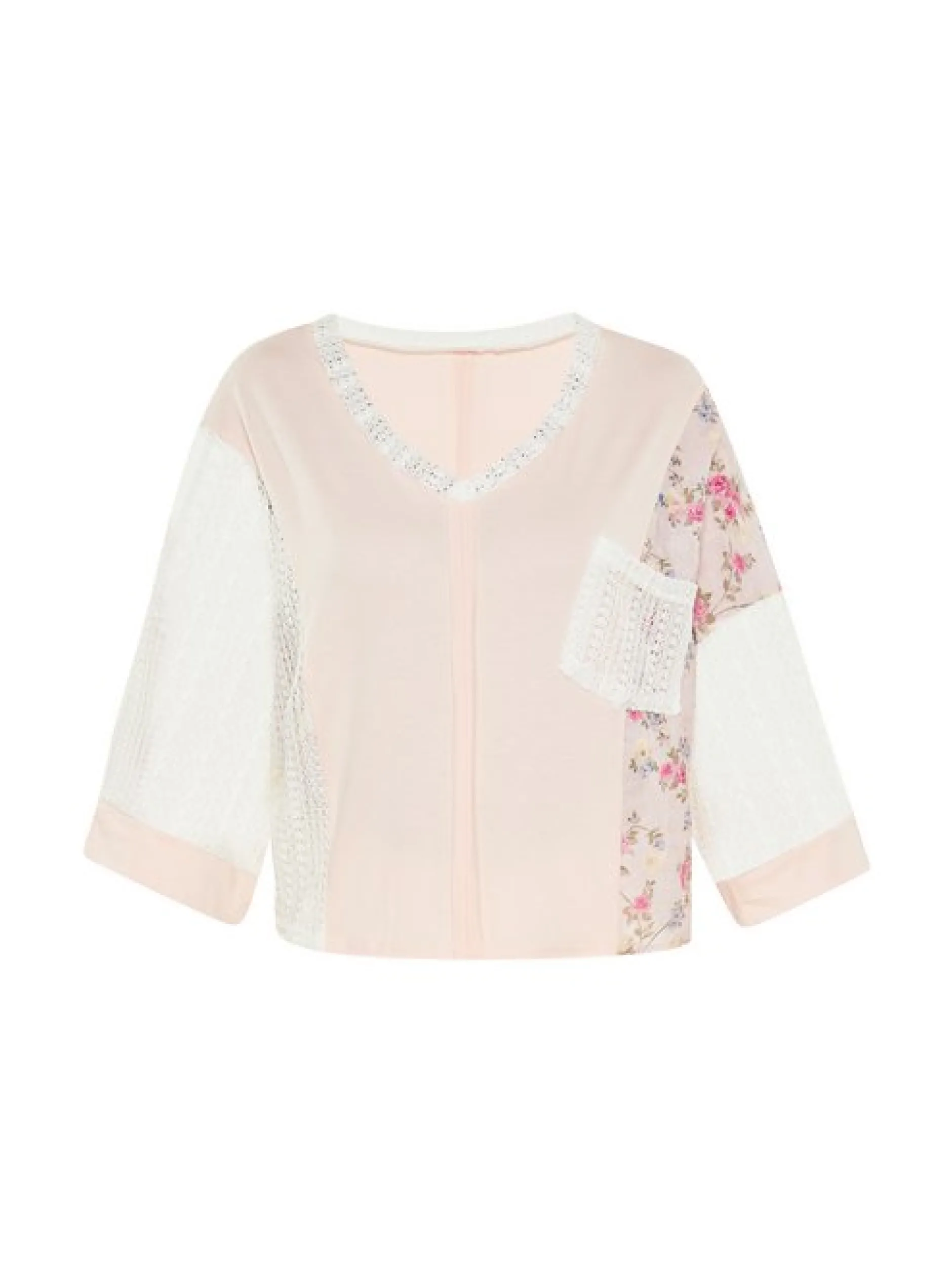 Usha Damen Bluse in mehrfarbig