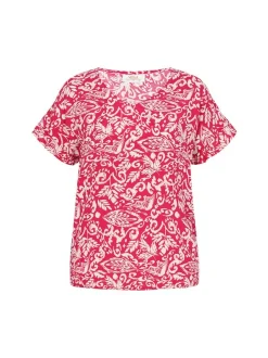 Usha Damen Bluse in rosa