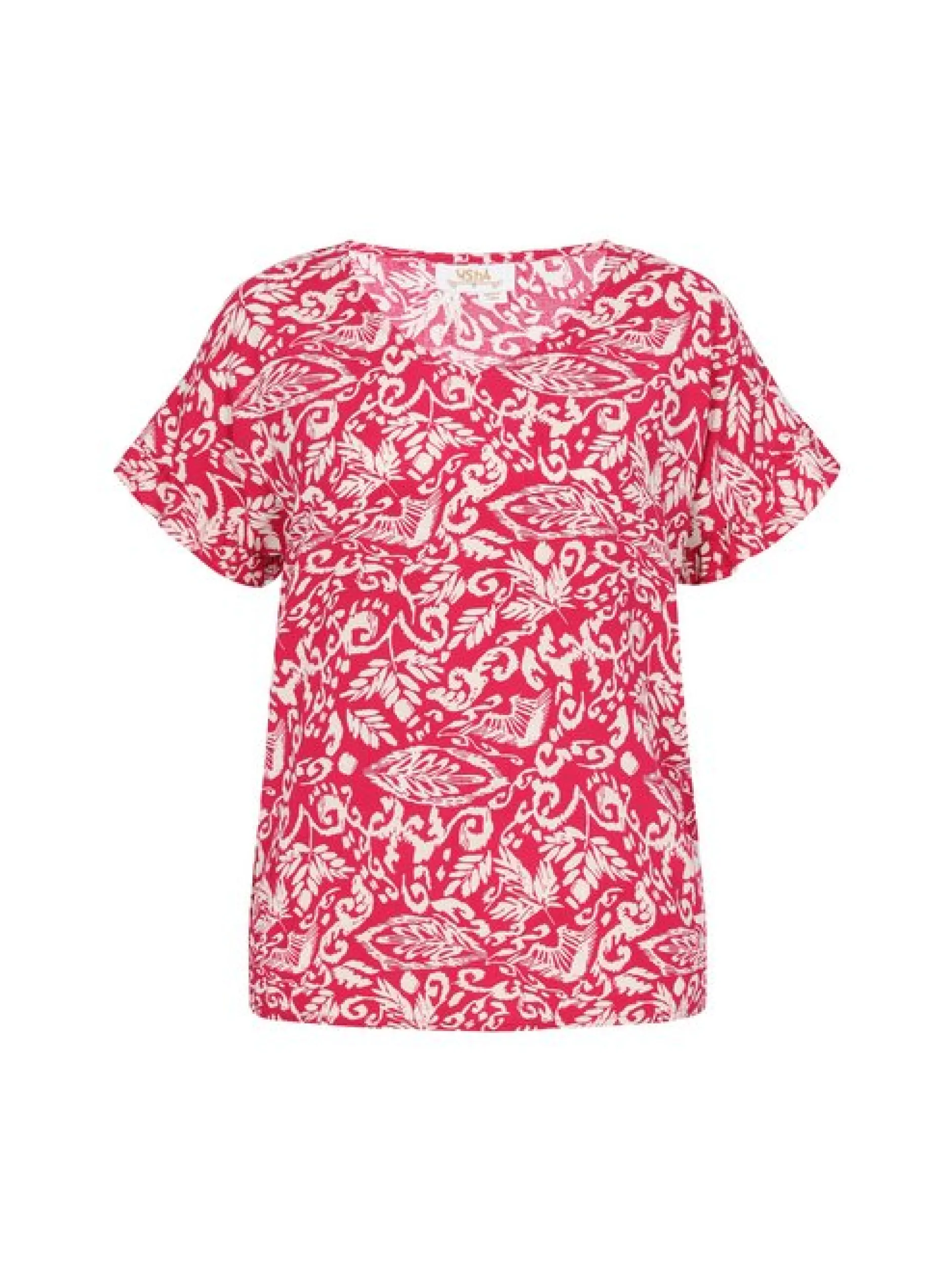 Usha Damen Bluse in rosa