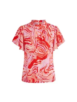 Usha Damen Bluse in rot