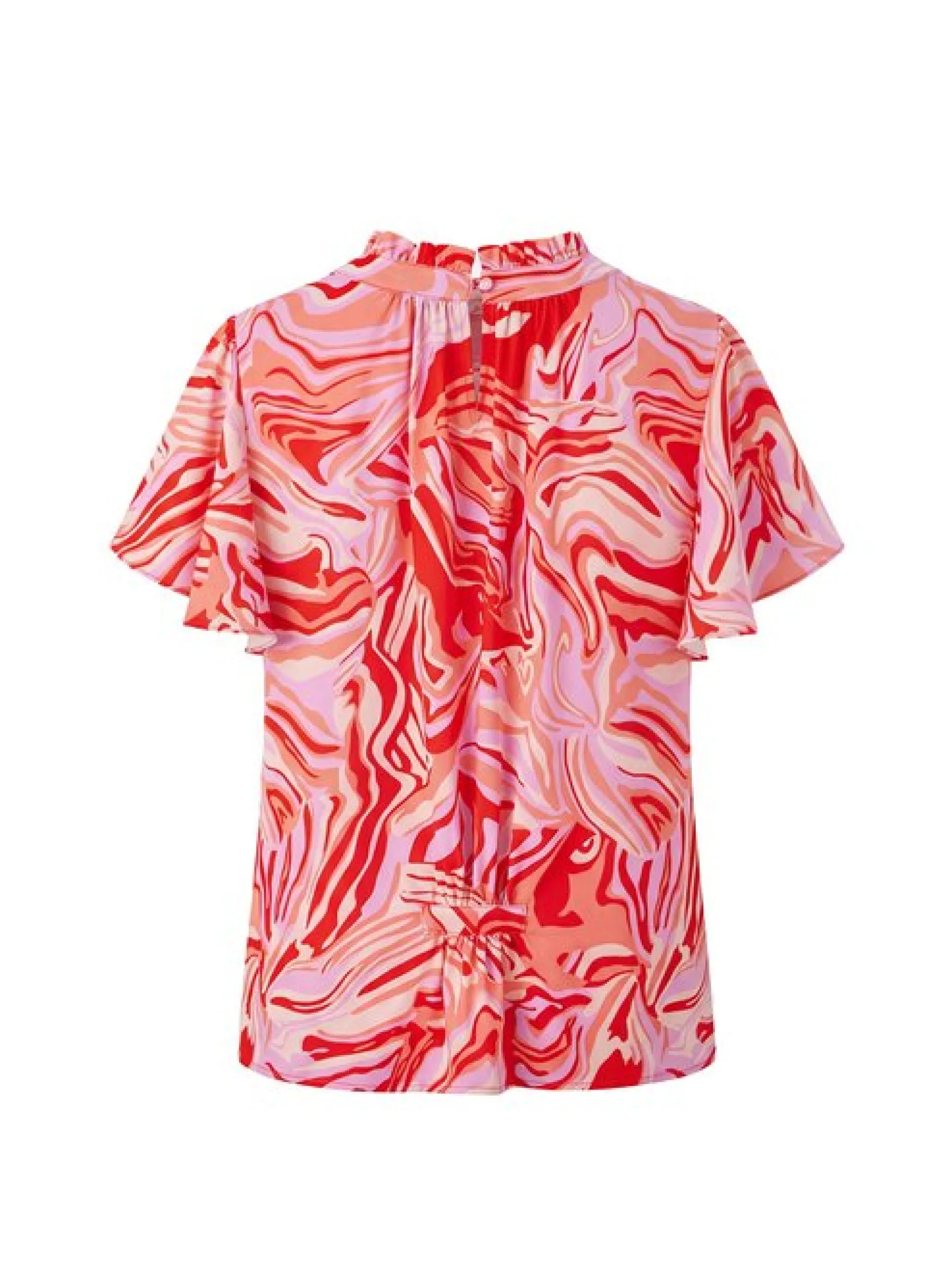 Usha Damen Bluse in rot