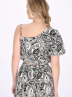 Usha Damen Bluse in schwarz