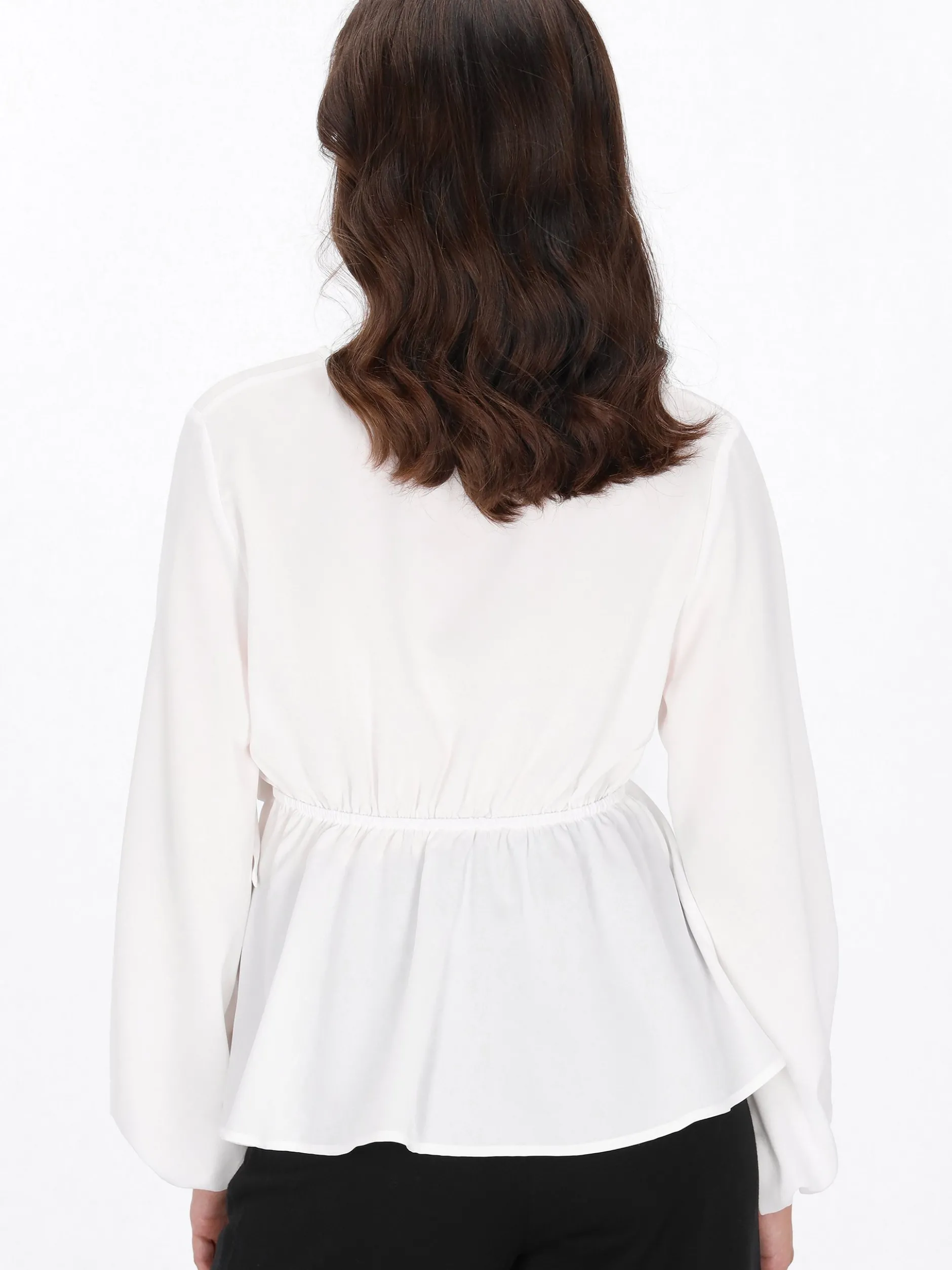 Usha Damen Bluse in weiß