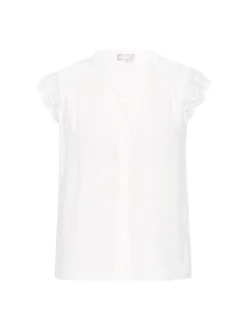 Usha Damen Bluse in weiß