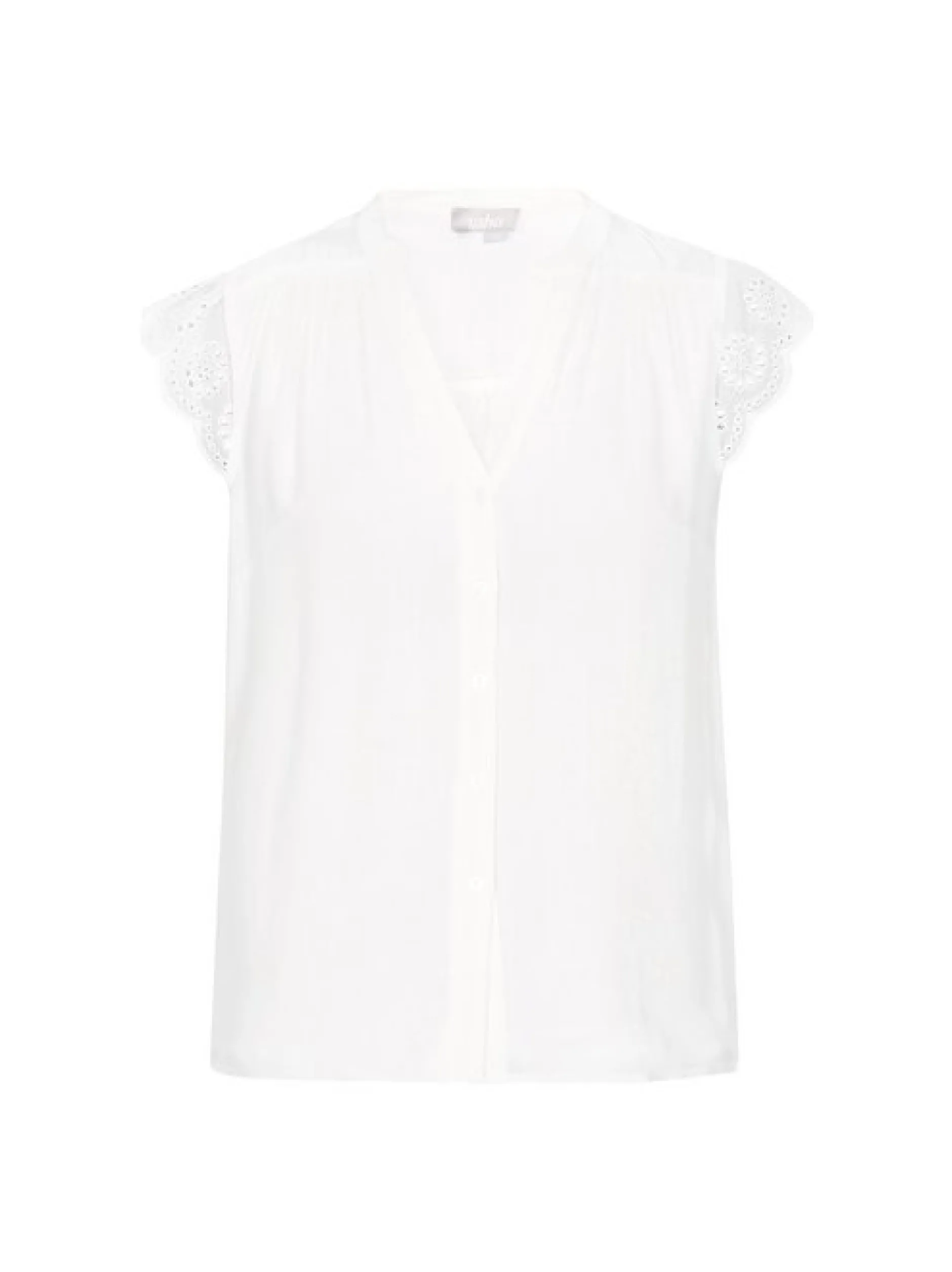 Usha Damen Bluse in weiß