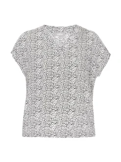 Usha Damen Bluse in weiß