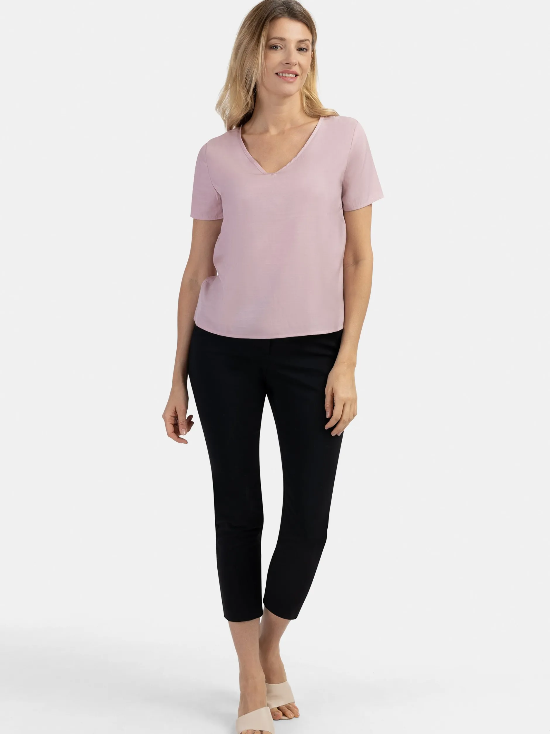Usha Damen Blusenshirt in altrosa