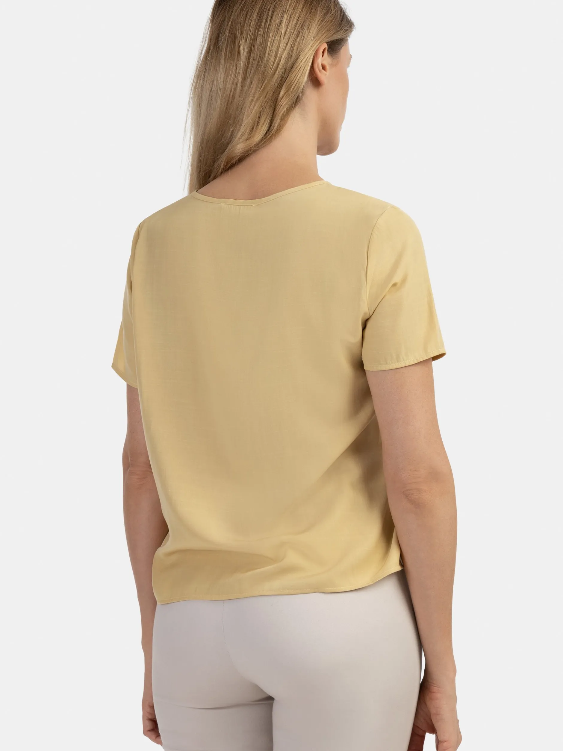 Usha Damen Blusenshirt in gelb