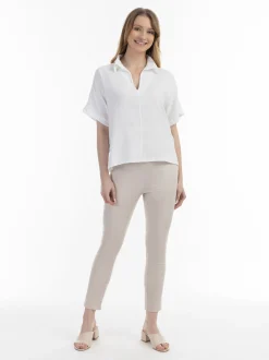 Usha Damen Blusenshirt in weiß
