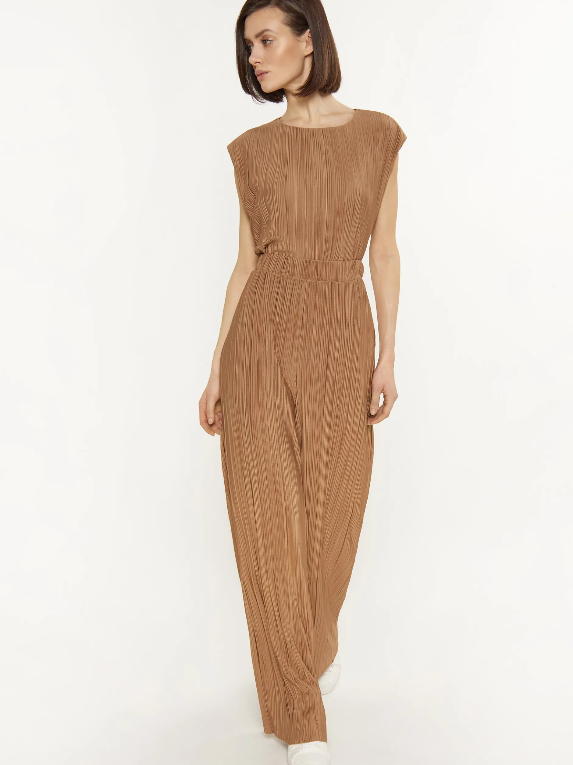 Usha Damen Hose in beige