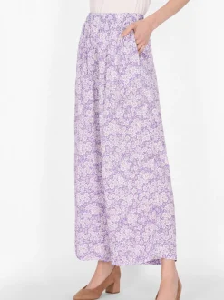 Usha Damen Hose in lila