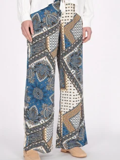 Usha Damen Hose in mehrfarbig