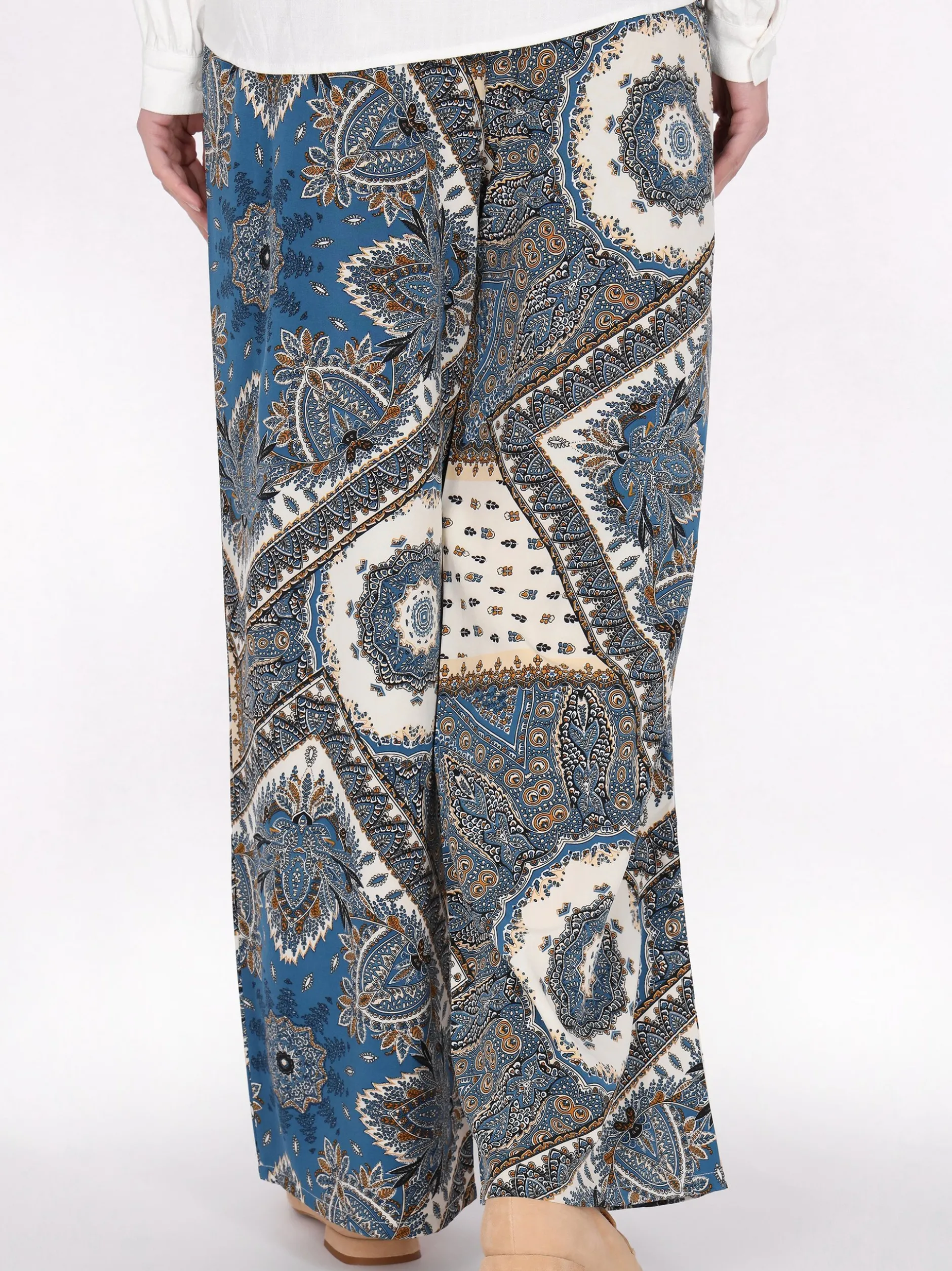 Usha Damen Hose in mehrfarbig