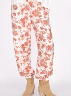 Usha Damen Hose in orange