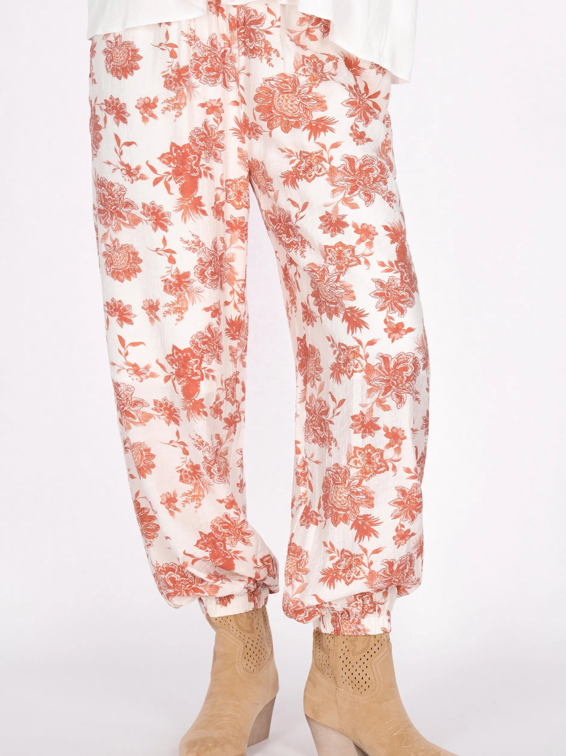 Usha Damen Hose in orange