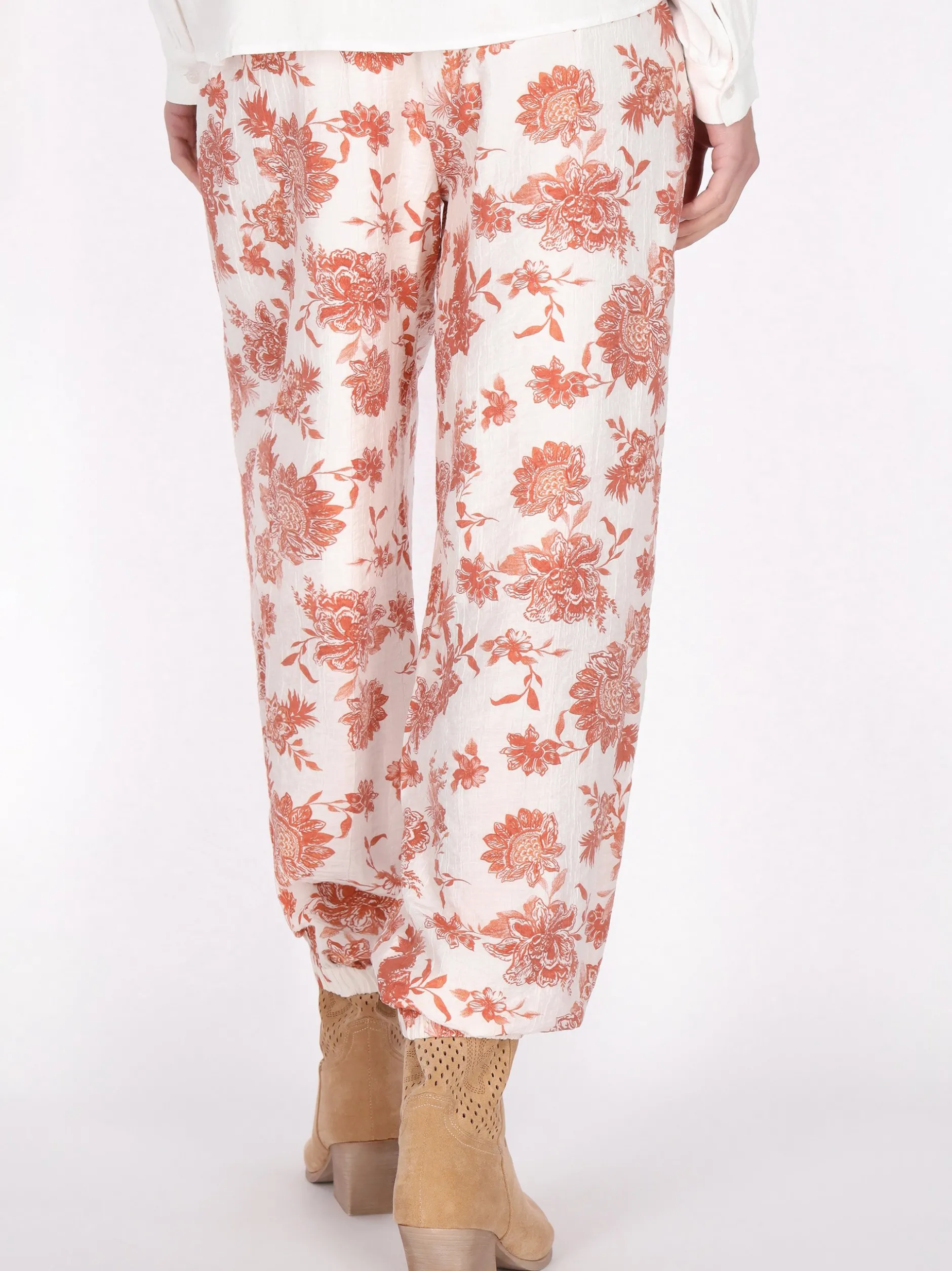 Usha Damen Hose in orange