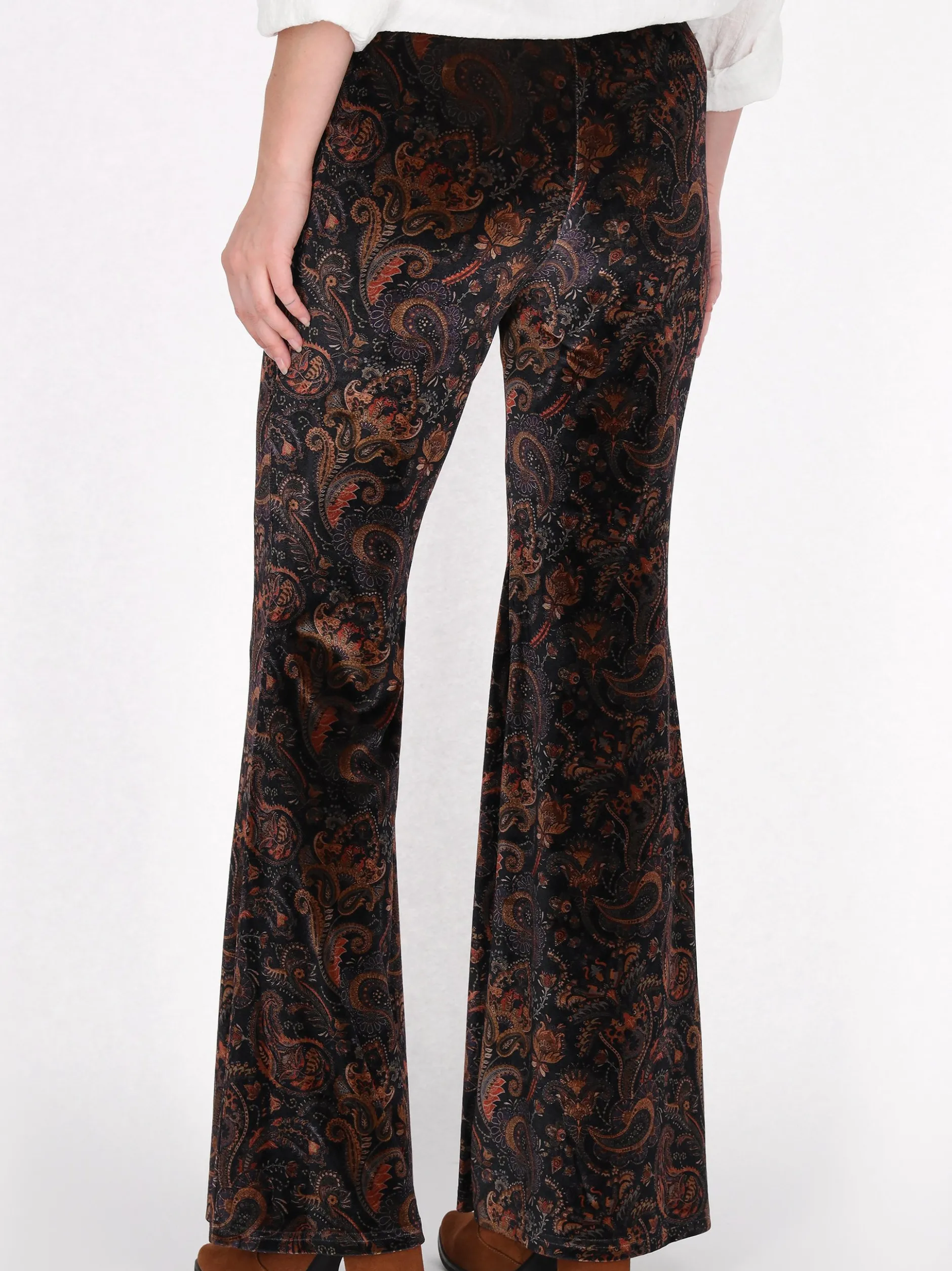 Usha Damen Hose in purple