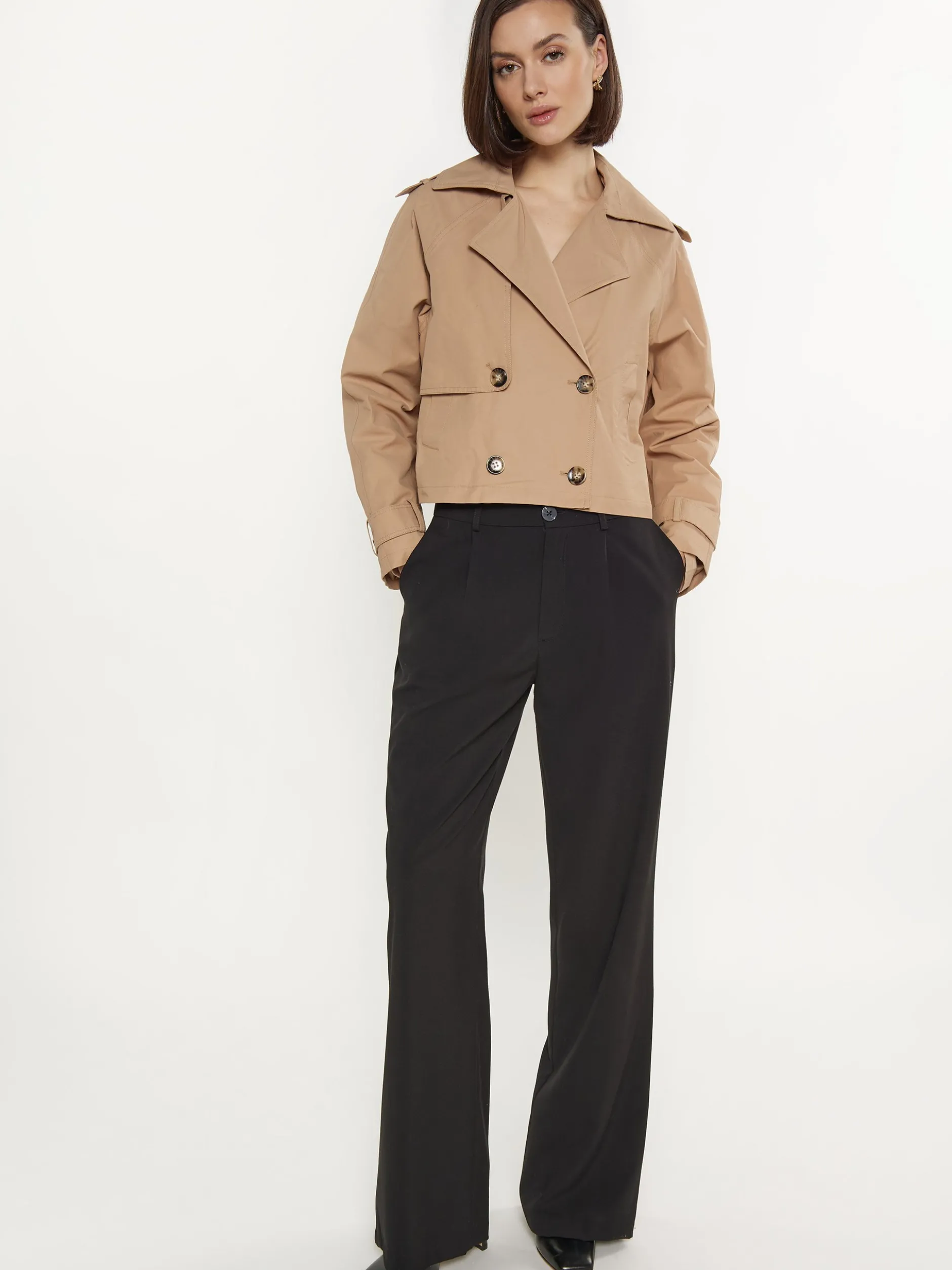 Usha Damen Jacke in ecru