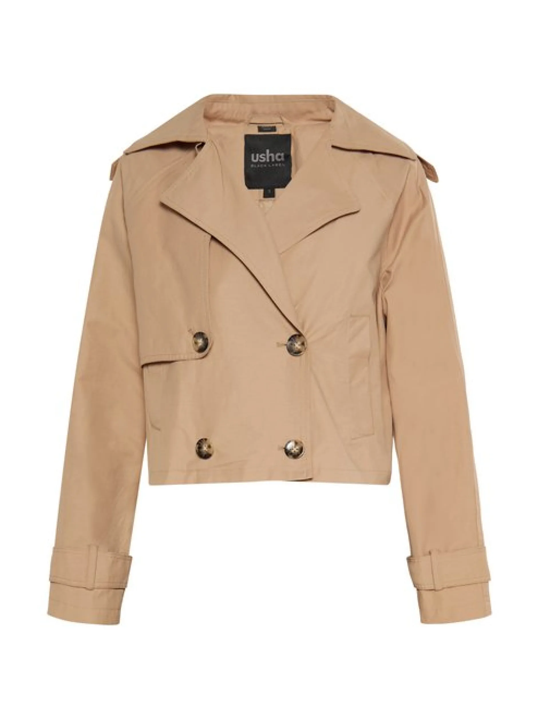 Usha Damen Jacke in ecru