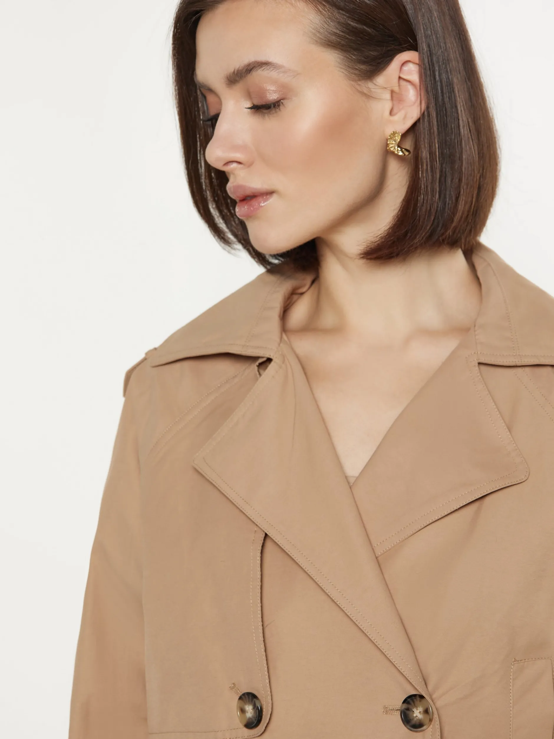 Usha Damen Jacke in ecru