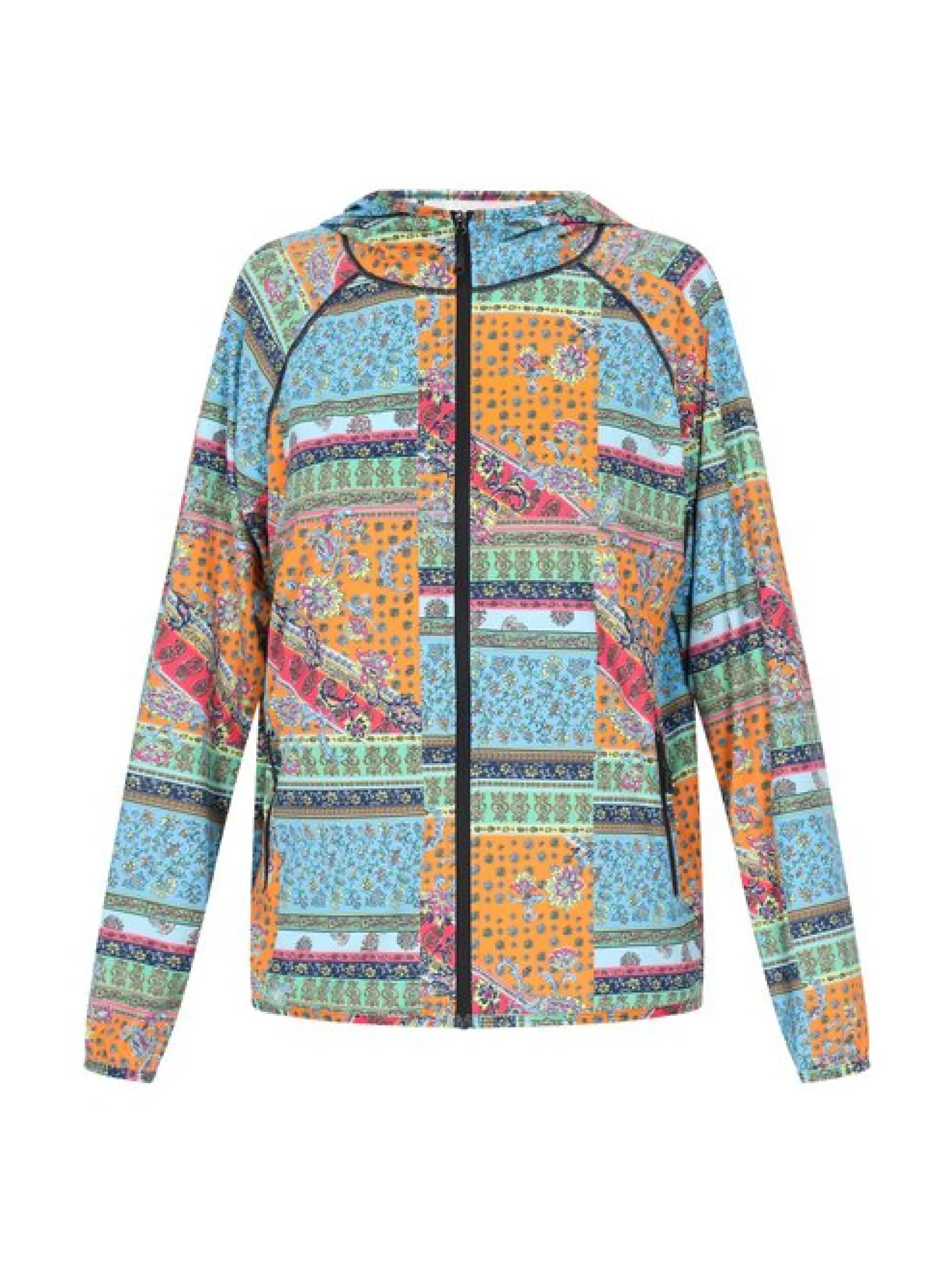 Usha Damen Jacke in orange