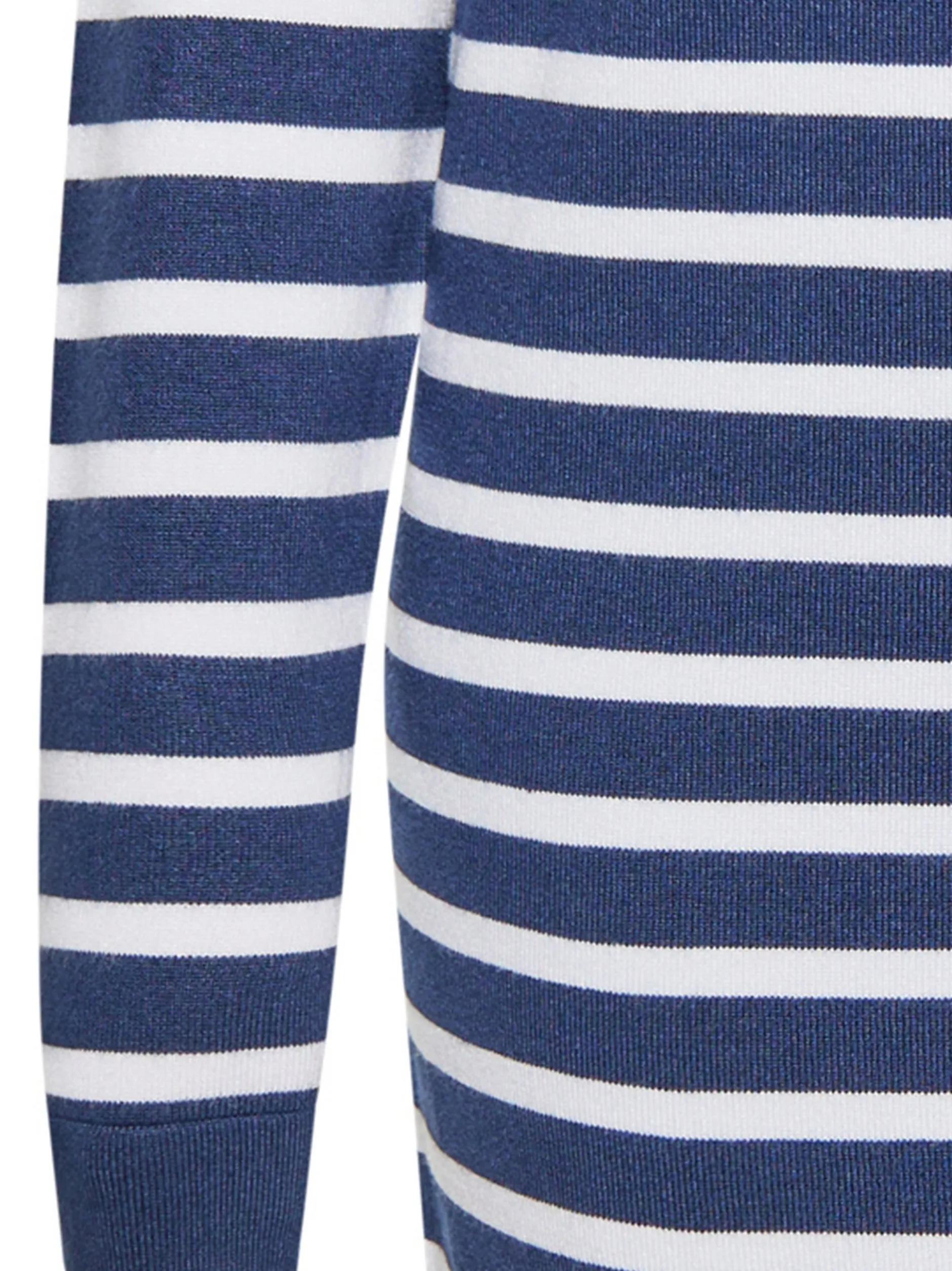 Usha Damen Kleid in marine - Ausschnitt: Rundhals