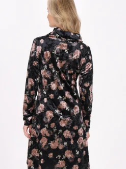 Usha Damen Kleid in mehrfarbig - Länge: mittel