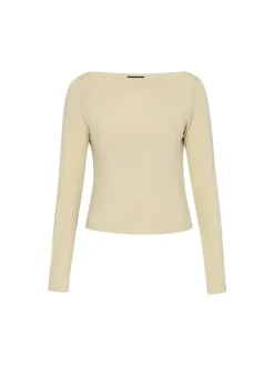 Usha Damen Langarmshirt in beige