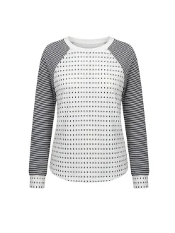 Usha Damen Langarmshirt in schwarz