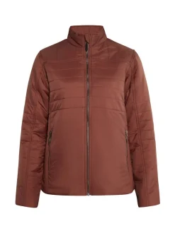 Usha Damen leichte Steppjacke in braun