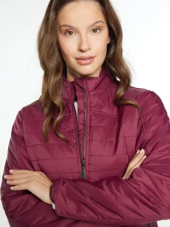 Usha Damen leichte Steppjacke in rot